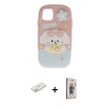 MARSİLYAN™- iPhone 11 Kılıf Akış Yansıma - Siyah Bilvis 3D Cam Ekran Koruyucu + Renkli Kamera Lens Koruma Cam - TU