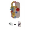 MARSİLYAN™- iPhone 11 Kılıf Akış Yansıma - Siyah Bilvis 3D Mat Cam Ekran Koruyucu + Pers Alüminyum Kamera Lens - YL