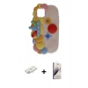 MARSİLYAN™- iPhone 11 Kılıf Akış Yansıma - Siyah Bilvis 3D Mat Cam Ekran Koruyucu + Renkli Kamera Lens Koruma Cam - YL