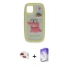 MARSİLYAN™- iPhone 11 Kılıf Akış Yansıma - Siyah Bilvis 5in1 3D Magic Cam Ekran Koruyucu + Pers Alüminyum Kamera Lens - KI