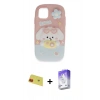 MARSİLYAN™- iPhone 11 Kılıf Akış Yansıma - Siyah Bilvis 5in1 3D Magic Cam Ekran Koruyucu + Rainbow Kamera Lens Koruma Cam - KI