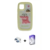 MARSİLYAN™- iPhone 11 Kılıf Akış Yansıma - Siyah Bilvis 5in1 3D Magic Cam Ekran Koruyucu + Pers Alüminyum Kamera Lens - GI