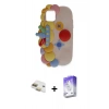 MARSİLYAN™- iPhone 11 Kılıf Akış Yansıma - Siyah Bilvis 5in1 3D Magic Cam Ekran Koruyucu + Pers Alüminyum Kamera Lens - GD