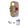 MARSİLYAN™- iPhone 11 Kılıf Akış Yansıma - Siyah Bilvis 5in1 3D Magic Cam Ekran Koruyucu + Pers Alüminyum Kamera Lens - YL