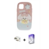 MARSİLYAN™- iPhone 11 Kılıf Akış Yansıma - Siyah Bilvis 5in1 3D Magic Cam Ekran Koruyucu + Pers Alüminyum Kamera Lens - GD