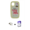 MARSİLYAN™- iPhone 11 Kılıf Akış Yansıma - Siyah Bilvis 5in1 3D Magic Cam Ekran Koruyucu + Pers Alüminyum Kamera Lens - GD
