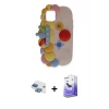 MARSİLYAN™- iPhone 11 Kılıf Akış Yansıma - Siyah Bilvis 5in1 5D Magic Hayalet Cam Ekran Koruyucu + Pers Alüminyum Kamera Lens - GI