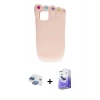 MARSİLYAN™- iPhone 11 Kılıf Akış Yansıma - Siyah Bilvis 5in1 5D Magic Hayalet Cam Ekran Koruyucu + Pers Alüminyum Kamera Lens - GI
