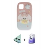 MARSİLYAN™- iPhone 11 Kılıf Akış Yansıma - Siyah Bilvis 5in1 5D Magic Hayalet Cam Ekran Koruyucu + Raze Metal Kamera Lens - MI