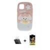 MARSİLYAN™- iPhone 11 Kılıf Akış Yansıma - Siyah Buffer Cam Ekran Koruyucu + Kamera Lens Koruma Cam - SF