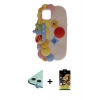 MARSİLYAN™- iPhone 11 Kılıf Akış Yansıma - Siyah Buffer Cam Ekran Koruyucu + Raze Metal Kamera Lens - MI