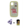 MARSİLYAN™- iPhone 11 Kılıf Akış Yansıma - Siyah Buffer Cam Ekran Koruyucu + Raze Metal Kamera Lens - MR