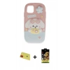 MARSİLYAN™- iPhone 11 Kılıf Akış Yansıma - Siyah Buffer Cam Ekran Koruyucu + Rainbow Kamera Lens Koruma Cam - KI