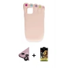 MARSİLYAN™- iPhone 11 Kılıf Akış Yansıma - Siyah Buffer Cam Ekran Koruyucu + Raze Metal Kamera Lens - SH