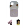 MARSİLYAN™- iPhone 11 Kılıf Akış Yansıma - Siyah Buffer Cam Ekran Koruyucu + Raze Metal Kamera Lens - SH