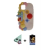 MARSİLYAN™- iPhone 11 Kılıf Akış Yansıma - Siyah Buffer Hayalet Cam Ekran Koruyucu + Raze Metal Kamera Lens - KI