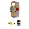 MARSİLYAN™- iPhone 11 Kılıf Akış Yansıma - Siyah Buffer Hayalet Cam Ekran Koruyucu + Rainbow Kamera Lens Koruma Cam - KI