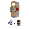 MARSİLYAN™- iPhone 11 Kılıf Akış Yansıma - Siyah Buffer Hayalet Cam Ekran Koruyucu + Raze Metal Kamera Lens - MR