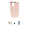 MARSİLYAN™- iPhone 11 Kılıf Akış Yansıma - Siyah Joko Magic 5D Cam + Pers Alüminyum Kamera Lens - GD