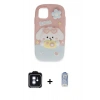 MARSİLYAN™- iPhone 11 Kılıf Akış Yansıma - Siyah Joko Magic 5D Cam + PVD Metal Kamera Lens - MI