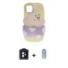 MARSİLYAN™- iPhone 11 Kılıf Akış Yansıma - Siyah Joko Magic 5D Cam + PVD Metal Kamera Lens - MI