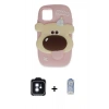 MARSİLYAN™- iPhone 11 Kılıf Akış Yansıma - Siyah Joko Magic 5D Cam + PVD Metal Kamera Lens - MI