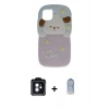 MARSİLYAN™- iPhone 11 Kılıf Akış Yansıma - Siyah Joko Magic 5D Cam + PVD Metal Kamera Lens - MI