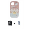 MARSİLYAN™- iPhone 11 Kılıf Akış Yansıma - Siyah Joko Magic 5D Cam + PVD Metal Kamera Lens - SH
