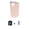MARSİLYAN™- iPhone 11 Kılıf Akış Yansıma - Siyah Joko Magic 5D Cam + PVD Metal Kamera Lens - SH