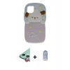 MARSİLYAN™- iPhone 11 Kılıf Akış Yansıma - Siyah Joko Magic 5D Cam + Raze Metal Kamera Lens - KI