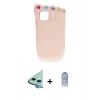 MARSİLYAN™- iPhone 11 Kılıf Akış Yansıma - Siyah Joko Magic 5D Cam + Raze Metal Kamera Lens - MI