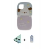MARSİLYAN™- iPhone 11 Kılıf Akış Yansıma - Siyah Joko Magic 5D Cam + Raze Metal Kamera Lens - MI