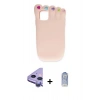 MARSİLYAN™- iPhone 11 Kılıf Akış Yansıma - Siyah Joko Magic 5D Cam + Raze Metal Kamera Lens - MR