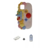 MARSİLYAN™- iPhone 11 Kılıf Akış Yansıma - Siyah Joko Magic 5D Cam + Renkli Kamera Lens Koruma Cam - SI