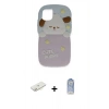 MARSİLYAN™- iPhone 11 Kılıf Akış Yansıma - Siyah Joko Magic 5D Cam + Renkli Kamera Lens Koruma Cam - SI
