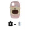MARSİLYAN™- iPhone 11 Kılıf Akış Yansıma - Siyah Joko Magic 5D Cam + PVD Metal Kamera Lens - TU