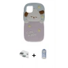 MARSİLYAN™- iPhone 11 Kılıf Akış Yansıma - Siyah Joko Magic 5D Cam + Yeşil Pers Alüminyum Kamera Lens