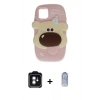 MARSİLYAN™- iPhone 11 Kılıf Akış Yansıma - Siyah Joko Magic 5D Cam + PVD Metal Kamera Lens - YL