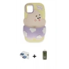 MARSİLYAN™- iPhone 11 Kılıf Akış Yansıma - Siyah Joko Magic 5D Hayalet Cam + Pers Alüminyum Kamera Lens - GI