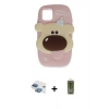MARSİLYAN™- iPhone 11 Kılıf Akış Yansıma - Siyah Joko Magic 5D Hayalet Cam + Pers Alüminyum Kamera Lens - GI