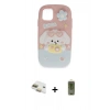 MARSİLYAN™- iPhone 11 Kılıf Akış Yansıma - Siyah Joko Magic 5D Hayalet Cam + Pers Alüminyum Kamera Lens - GD
