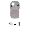MARSİLYAN™- iPhone 11 Kılıf Akış Yansıma - Siyah Joko Magic 5D Hayalet Cam + Pers Alüminyum Kamera Lens - GD