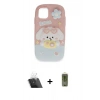 MARSİLYAN™- iPhone 11 Kılıf Akış Yansıma - Siyah Joko Magic 5D Hayalet Cam + Kamera Lens Koruma Cam - SF