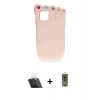 MARSİLYAN™- iPhone 11 Kılıf Akış Yansıma - Siyah Joko Magic 5D Hayalet Cam + Kamera Lens Koruma Cam - SF