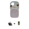 MARSİLYAN™- iPhone 11 Kılıf Akış Yansıma - Siyah Joko Magic 5D Hayalet Cam + Kamera Lens Koruma Cam - SF