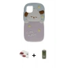 MARSİLYAN™- iPhone 11 Kılıf Akış Yansıma - Siyah Joko Magic 5D Hayalet Cam + Pers Alüminyum Kamera Lens - KI