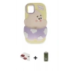 MARSİLYAN™- iPhone 11 Kılıf Akış Yansıma - Siyah Joko Magic 5D Hayalet Cam + Pers Alüminyum Kamera Lens - KI