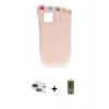 MARSİLYAN™- iPhone 11 Kılıf Akış Yansıma - Siyah Joko Magic 5D Hayalet Cam + Lacivert Pers Alüminyum Kamera Lens
