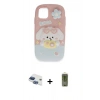 MARSİLYAN™- iPhone 11 Kılıf Akış Yansıma - Siyah Joko Magic 5D Hayalet Cam + Lacivert Pers Alüminyum Kamera Lens