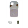MARSİLYAN™- iPhone 11 Kılıf Akış Yansıma - Siyah Joko Magic 5D Hayalet Cam + Pers Alüminyum Kamera Lens - YL